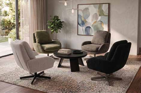 CC228 Curva Chat Chair - styled room setting