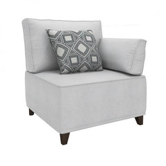 Flexible Slipcover Modular Seating - 1-Arm Unit
