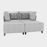 2 Corner Unit + 2 Ottoman