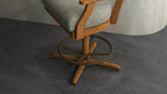 Chromcraft Cameron Collection CM178-CDS326 Swivel Tilt Counter Height Dining Stool