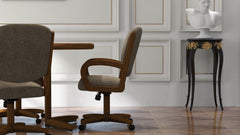 Chromcraft Concord Collection CM176-C946 Swivel Tilt Caster Casual Dining Chair