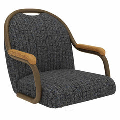 Chromcraft Medina Collection CM188 Quick Shipping Chair in Chestnut