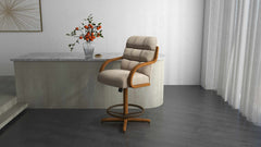 Chromcraft Ryland Collection CM117-CDS336 Metal Swivel Tilt Counter Height Dining Stool