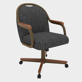 Chromcraft Medina Collection CM188 Quick Shipping Chair in Walnut