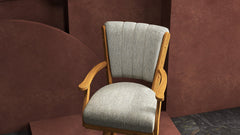 Chromcraft Cameron Collection CM178-CDS388 Swivel Bar Height Dining Stool