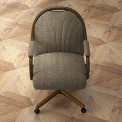 Chromcraft Seneca Collection CM189-C845 Swivel Tilt Caster Casual Dining Chair
