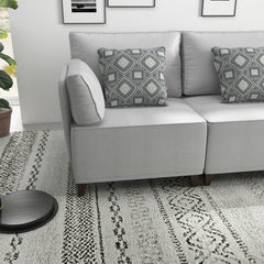 Flexible Slipcover Modular Seating - 2 Arm Unit + 1 Armless Chair