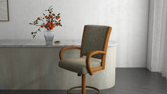 Chromcraft Camryn Collection CM167-CDS336 Swivel Tilt Counter Height Dining Stool