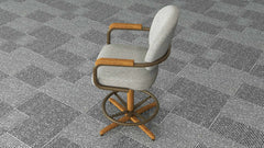 Chromcraft Chambers Collection CM362-CDS476 Swivel Tilt Counter Height Dining Stool