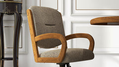 Chromcraft Concord Collection CM176-C946 Swivel Tilt Caster Casual Dining Chair