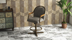 Chromcraft Medina Collection CM188-CDS476 Swivel Tilt Counter Height Dining Stool