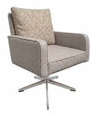 CC204 Banter Pulse Chat Chair - dimension diagram and base options