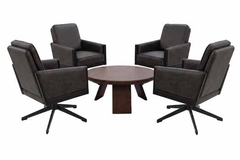 CC206 Banter Hearth Chat Chair - conversation grouping, studio